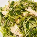 ☆鯖子☆'s cooksnap of when they made ♡ささみと豆苗のごまポンサラダ♡.