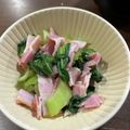 もんす。's cooksnap of when they made チンゲンサイとベーコンのおいしい炒め物☆.