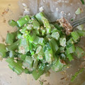 結叶凛's cooksnap of when they made 大根の葉をオイマヨで和えただけの一品！！.