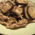 のこ215's cooksnap of when they made 豚肉とナスのラー油炒め物.