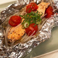 こむぎ1030's cooksnap of when they made 包丁要らず！簡単 鮭のホイル焼き.