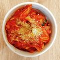 neko＊and…'s cooksnap of when they made 10min＊ 豚肉と小松菜のトマト煮.
