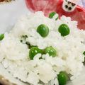 yuukaokd's cooksnap of when they made グリーンピースご飯.