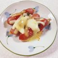 みぽぽ37's cooksnap of when they made 簡単すぎるおつまみ☆ウインナーチーズ焼き.