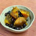 島子☆'s cooksnap of when they made 黒豆煮リメイク☆かぼちゃのはとこ煮？.