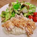 miitune's cooksnap of when they made 【炊飯器でお手軽】カオマンガイ.