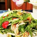 ダッフィーニーうに's cooksnap of when they made 水菜・ラディッシュ・くるみ・ツナのサラダ.