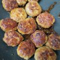 スヌーピー×3's cooksnap of when they made 豚ひき肉のつくねの照り焼き.