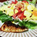 クックM96XDX☆'s cooksnap of when they made 半熟卵ドレッシング☆サニーレタス.