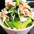 ゆるмαмα's cooksnap of when they made 小松菜とえのきの梅おかか和え.