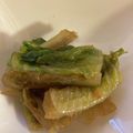 dollyj's cooksnap of when they made ロメインレタスのシンプルおひたし.