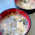 Moggieneko's cooksnap of when they made 玉子とワカメの中華スープ.