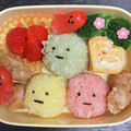 クック4GK5IQ☆'s cooksnap of when they made すみっコぐらしのキャラ弁 たぴおか.