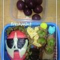 ＲＩ－－－ＮＡ's cooksnap of when they made 幼稚園弁当☆仮面ライダーアクセル☆.