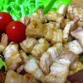 アイスクリーム☆'s cooksnap of when they made ボリューム満点＊豚バラブロックの生姜焼き.