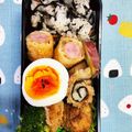 ☆あさ's cooksnap of when they made お弁当に♪チーズ＆ウインナー春巻き.