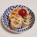 チコリママ's cooksnap of when they made 一味マヨ醤油で竹輪胡瓜.