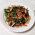 nana_tenjo's cooksnap of when they made 春菊のオイスターソースバター炒め.