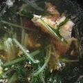 MAXA！'s cooksnap of when they made 水菜たっぷり胡麻スープ.