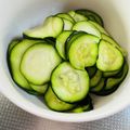 azbjbn's cooksnap of when they made ズッキーニの塩もみ.