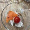 mivako's cooksnap of when they made スモークサーモンと玉ねぎのマリネサラダ☆.