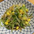 北京パンダ's cooksnap of when they made お財布おたすけ　豆苗ともやしの中華サラダ.