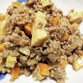 ななみん ママ★★'s cooksnap of when they made 野菜たっぷり肉みそ♪挽き肉のレタス巻き☆.
