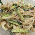 Hanachan13's cooksnap of when they made もやしとちくわきゅうりサラダ.