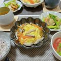 ks（＾Ｏ＾）'s cooksnap of when they made ニラとモヤシにトロトロ卵♪和風あんかけ♪.