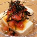 ねみねみ's cooksnap of when they made ☆トマト、青じそ、 塩昆布の激ウマ冷奴☆.