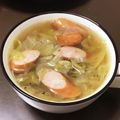 居酒屋まるみ's cooksnap of when they made マグカップで♪ポトフ風！コンソメスープ.