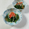 みぽぽ37's cooksnap of when they made ちぢみほうれん草&カニかま胡麻和え☆弁当.