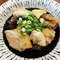 ばたみそーぱん☆'s cooksnap of when they made 少ない油！揚げナスと胸肉のみぞれ煮.