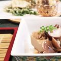 ☆＊お家グルメ工房＊☆'s cooksnap of when they made 高野豆腐と春菊のわかめ煮.