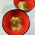 みぽぽ37's cooksnap of when they made 豆腐ととろろ昆布のすまし汁.