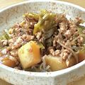 kawaramono's cooksnap of when they made 基本の鶏ひき肉の肉じゃが♪簡単.