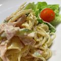 mitorin's cooksnap of when they made サラスパ？スパサラ？.