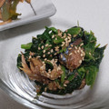 fu♪♪'s cooksnap of when they made ほうれん草とサバ味噌煮缶の簡単和え物.