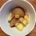 きゃろぽて's cooksnap of when they made りんごとサツマイモのシナモン煮.