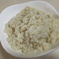 papikun's cooksnap of when they made 生米で牛乳リゾット.