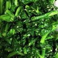☆hikonyan☆'s cooksnap of when they made 蕪葉のナムル（あるいは大根葉）.