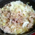 春美姫's cooksnap of when they made もやしと豚挽肉の坦々うどん.