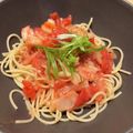 クックNYダディ's cooksnap of when they made 海老風味を最大に味わえるエビオイルパスタ.