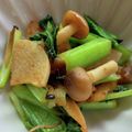 TYSK's cooksnap of when they made 長芋と小松菜の炒め物.