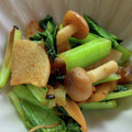 TYSK's cooksnap of when they made 長芋と小松菜の炒め物.