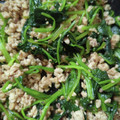 ＊きょうちゃん＊'s cooksnap of when they made ☆ほうれん草のそぼろ豆腐油炒め☆.