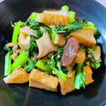 azbjbn's cooksnap of when they made ☆厚揚げ・小松菜・エリンギの中華炒め☆.