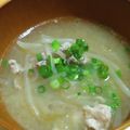 ちーまぐ's cooksnap of when they made 5分で♪コクうま！もやし豚汁.