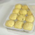 クック03OW2M☆'s cooksnap of when they made 離乳食後期～もっちり卵バナナ蒸しパン.