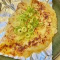 azbjbn's cooksnap of when they made 新玉ねぎのお好み焼き.